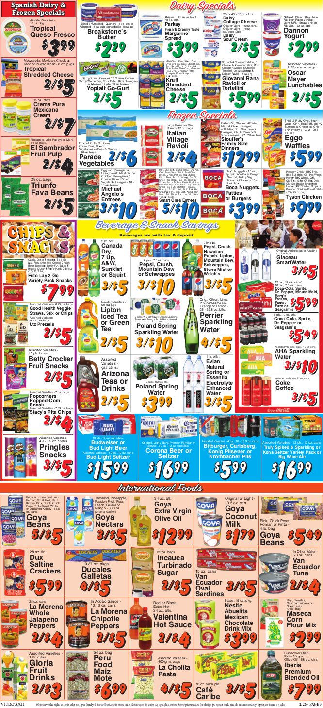 Trade Fair Supermarket Weekly Ad Flyer February 26 to March 4, 2021