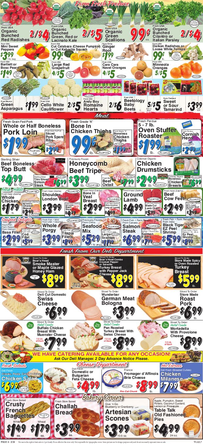 Trade Fair Supermarket Weekly Ad Flyer February 26 to March 4, 2021