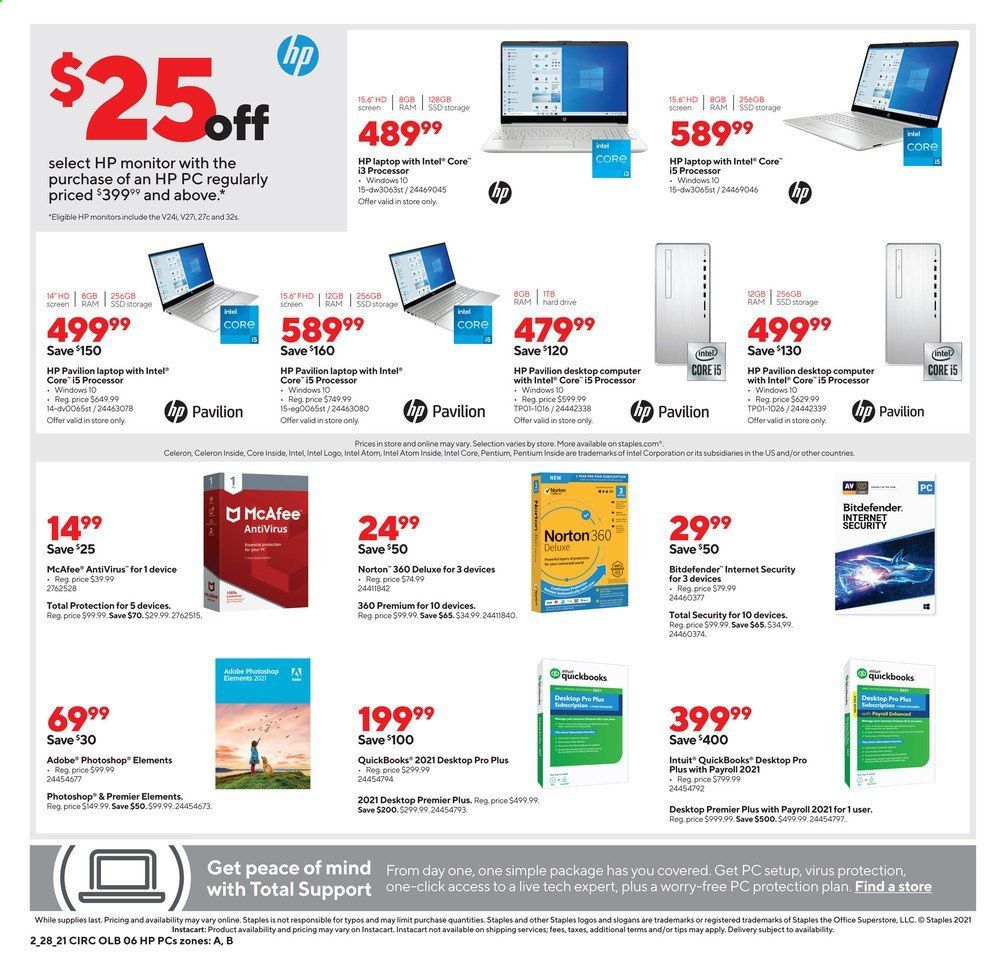 Staples Weekly Ad Flyer February 28 to March 6