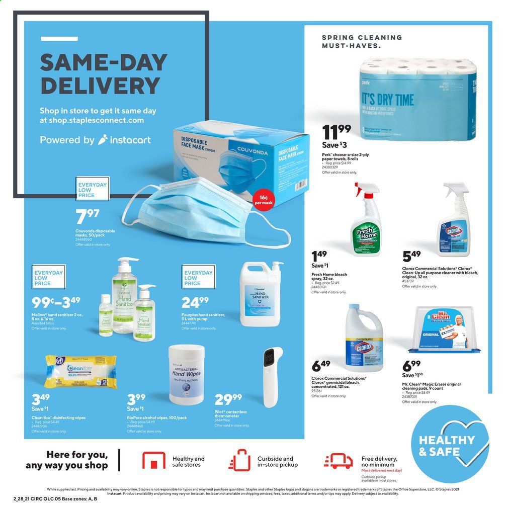 Staples Weekly Ad Flyer February 28 to March 6