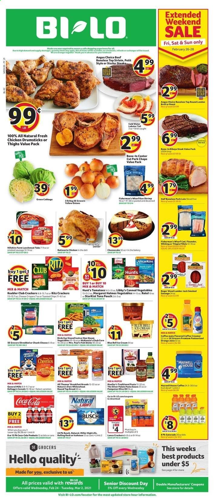 BI-LO Weekly Ad Flyer February 24 to March 2