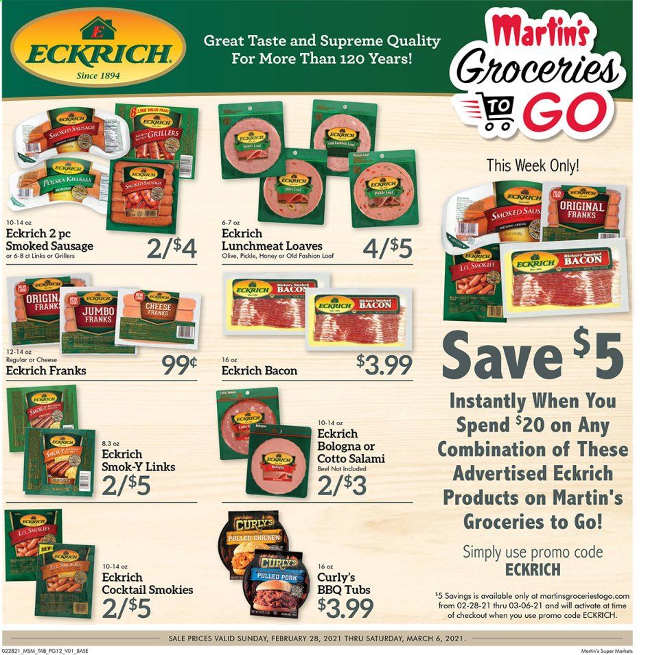 Martin’s Weekly Ad Flyer February 28 to March 6