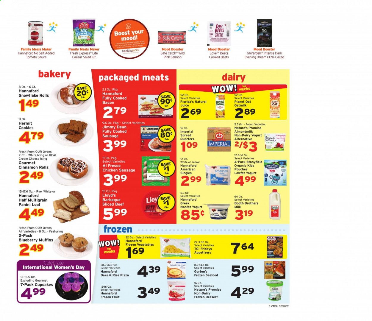 Hannaford (VT) Weekly Ad Flyer February 28 to March 6