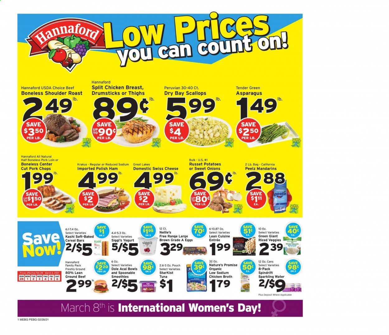 Hannaford (ME) Weekly Ad Flyer February 28 to March 6