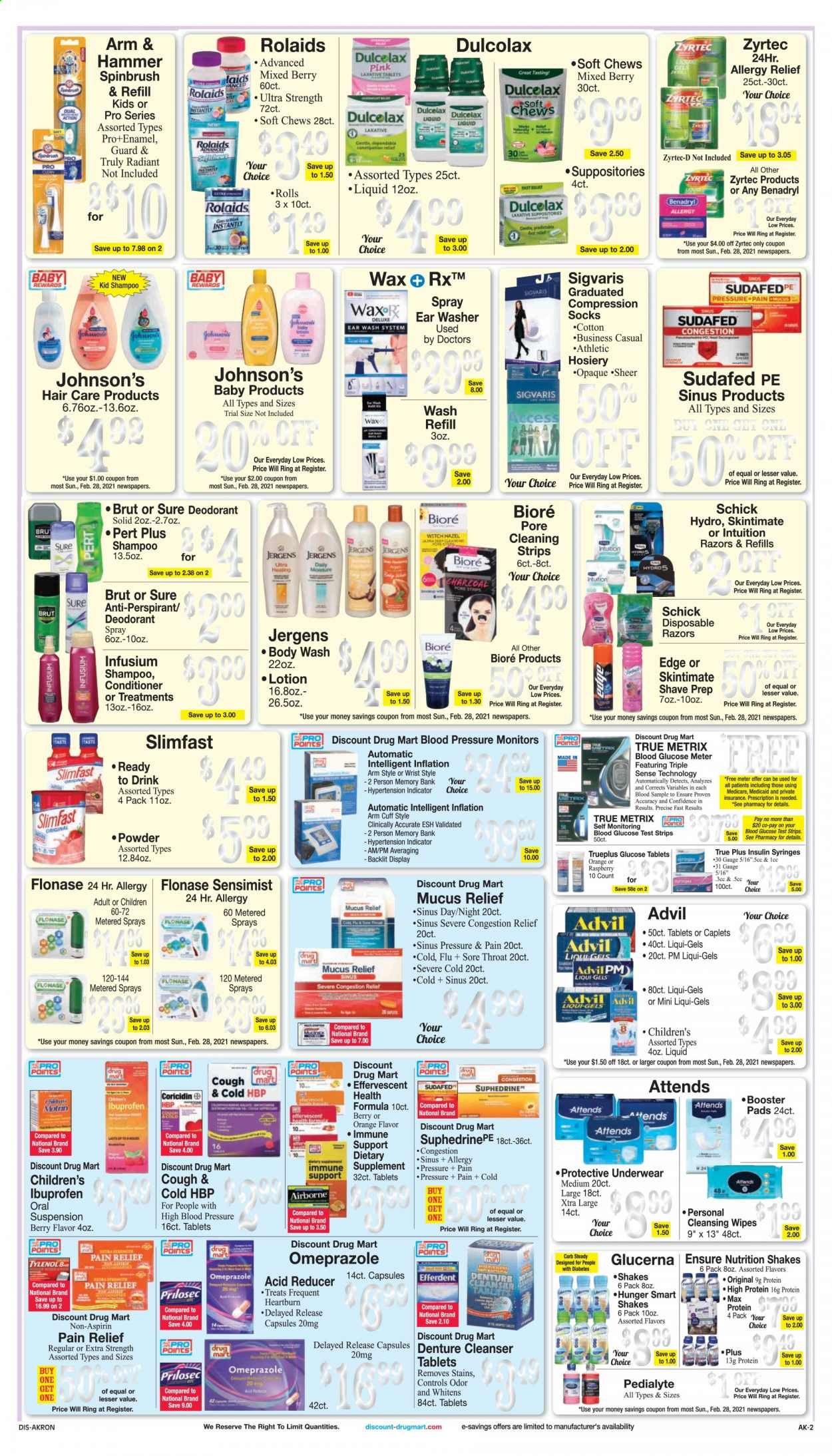 Discount Drug Mart (OH) Weekly Ad Flyer March 3 to March 9