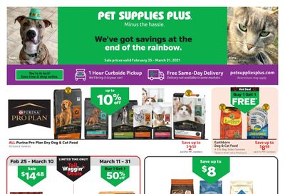 Pet Supplies Plus Weekly Ad Flyer February 25 to March 31