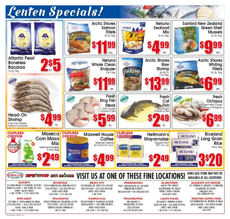 Supremo Food Market Weekly Ad Flyer February 27 to March 12, 2021