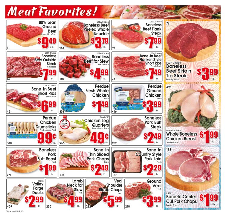Supremo Food Market Weekly Ad Flyer February 27 to March 12, 2021