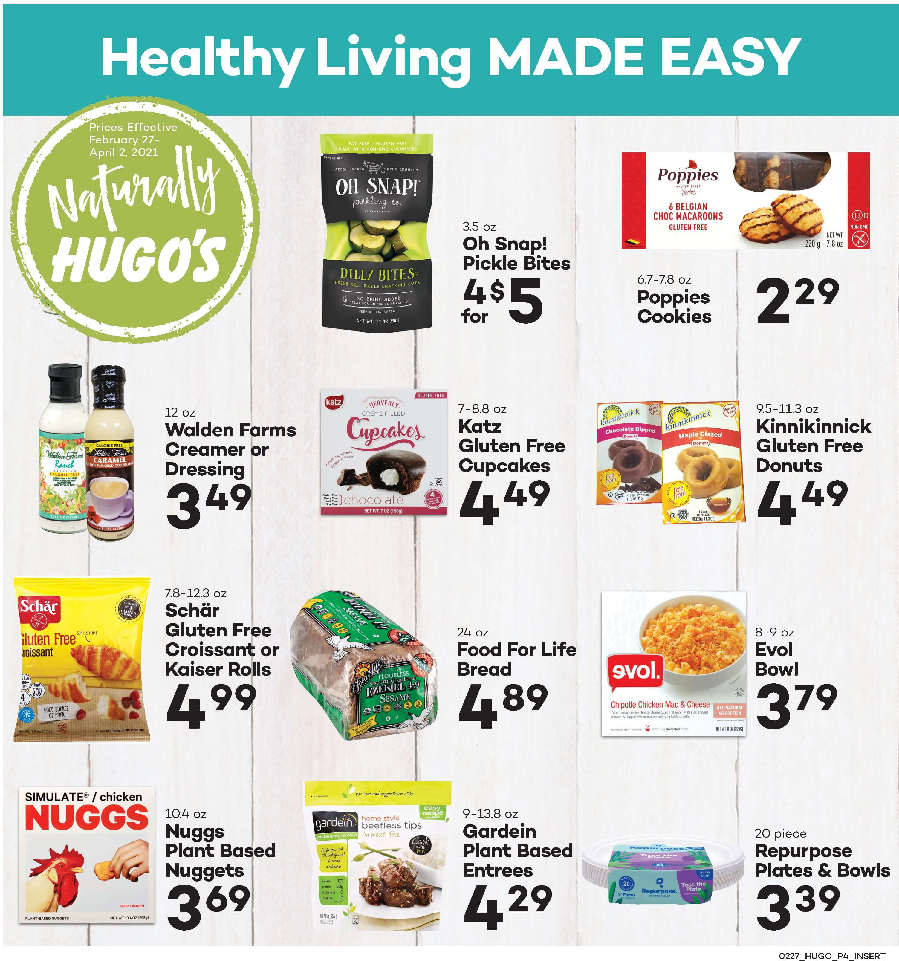 Hugo's Family Marketplace Weekly Ad Flyer February 27 to March 5, 2021