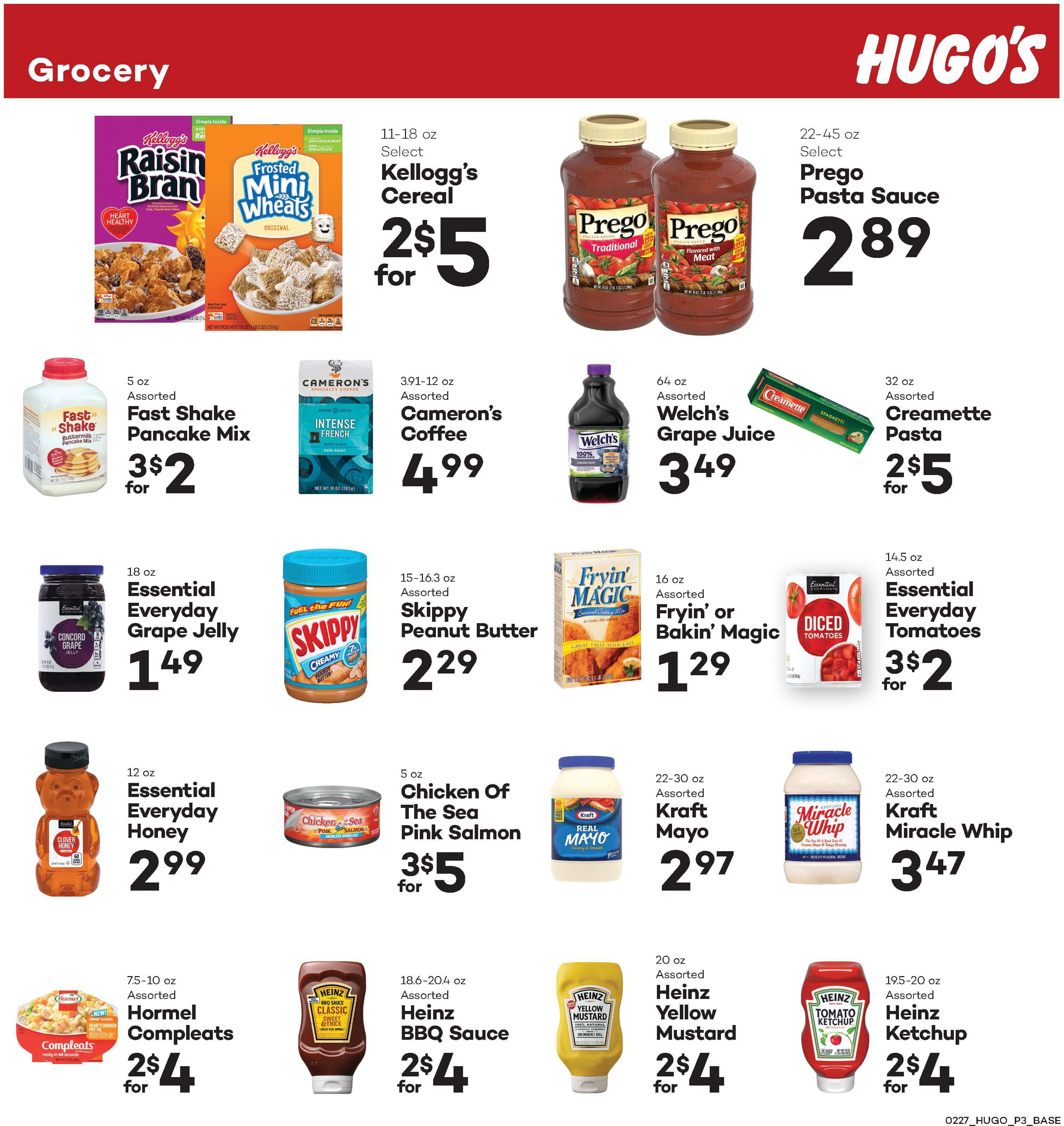 Hugo's Family Marketplace Weekly Ad Flyer February 27 to March 5, 2021