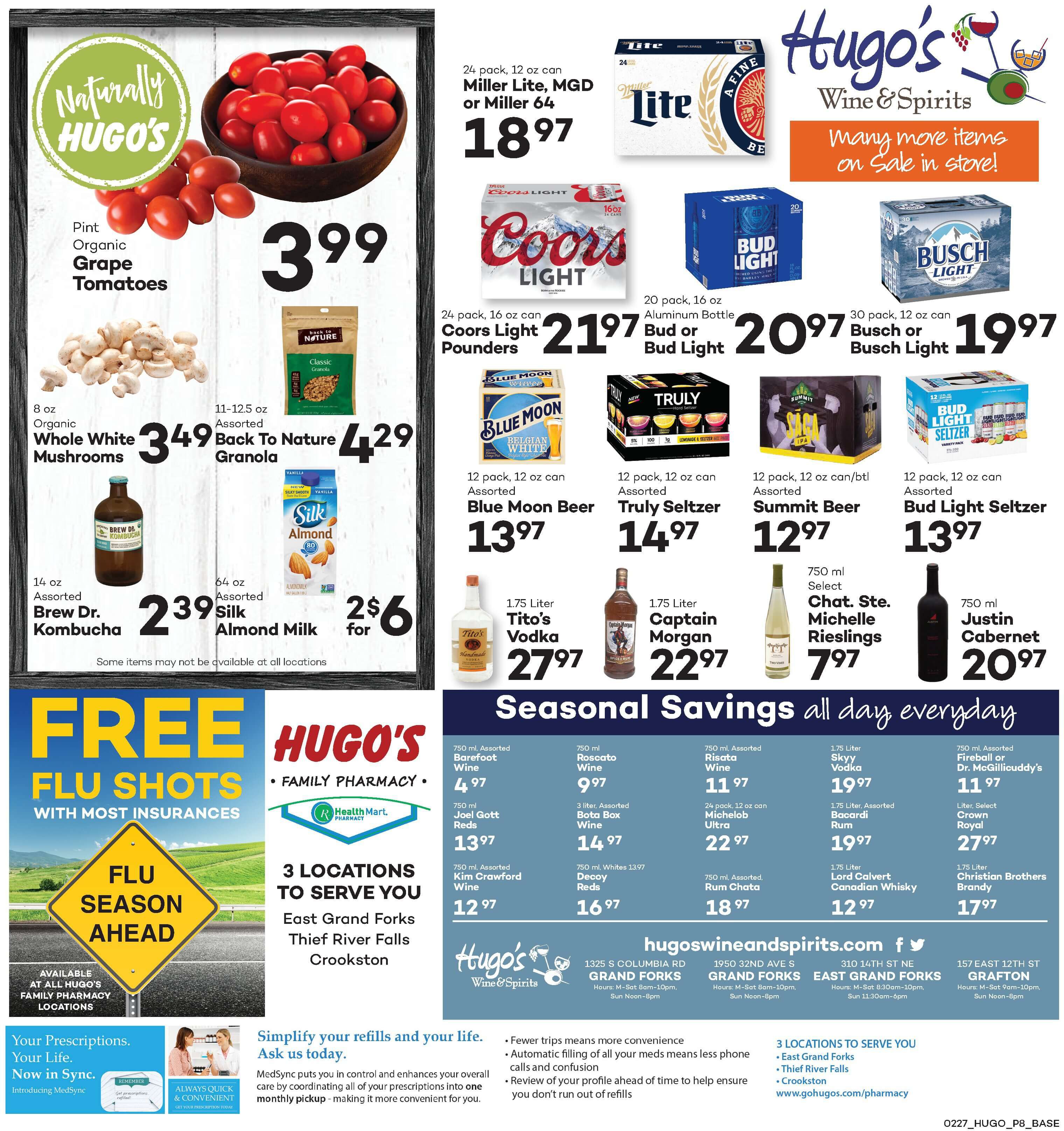 Hugo's Family Marketplace Weekly Ad Flyer February 27 to March 5, 2021