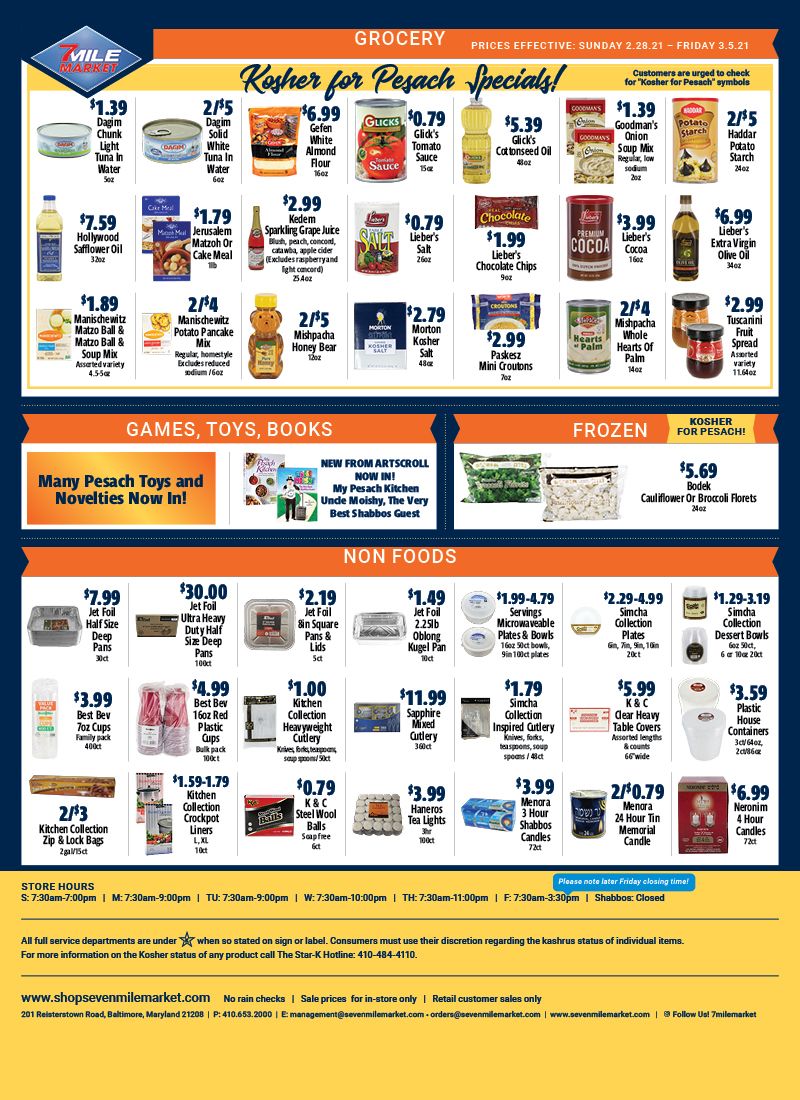 7 Mile Market Weekly Ad Flyer February 28 to March 5, 2021