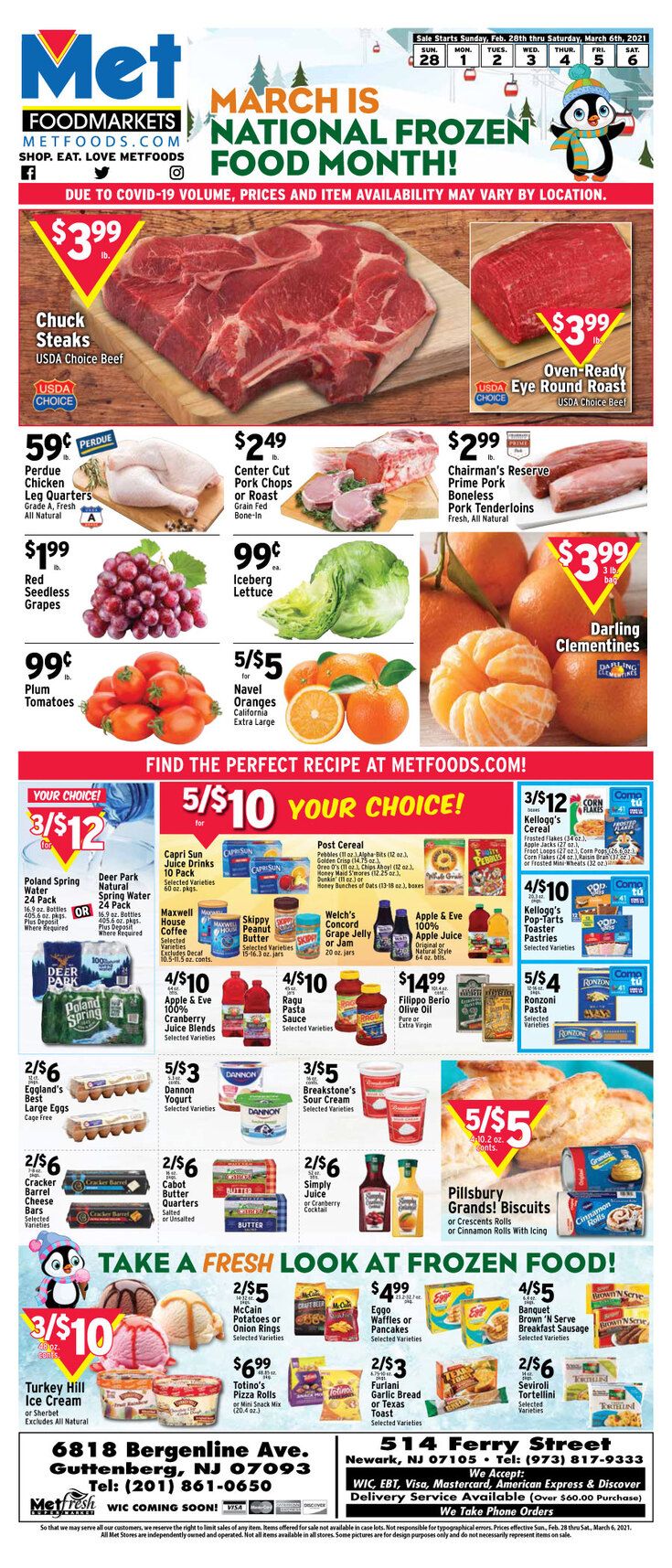 Met Foodmarkets Weekly Ad Flyer February 28 to March 6, 2021