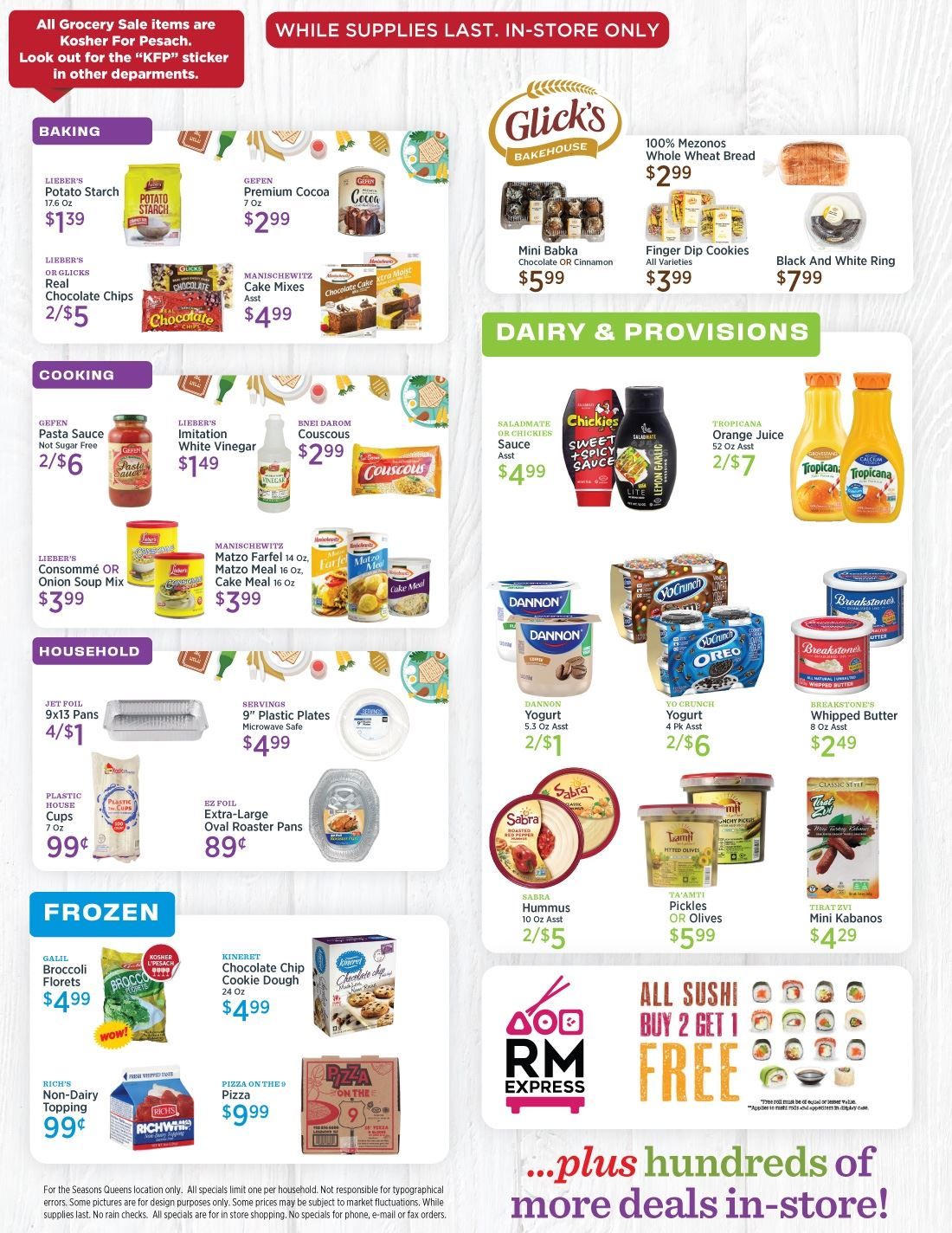 Seasons Weekly Ad Flyer February 28 to March 5, 2021