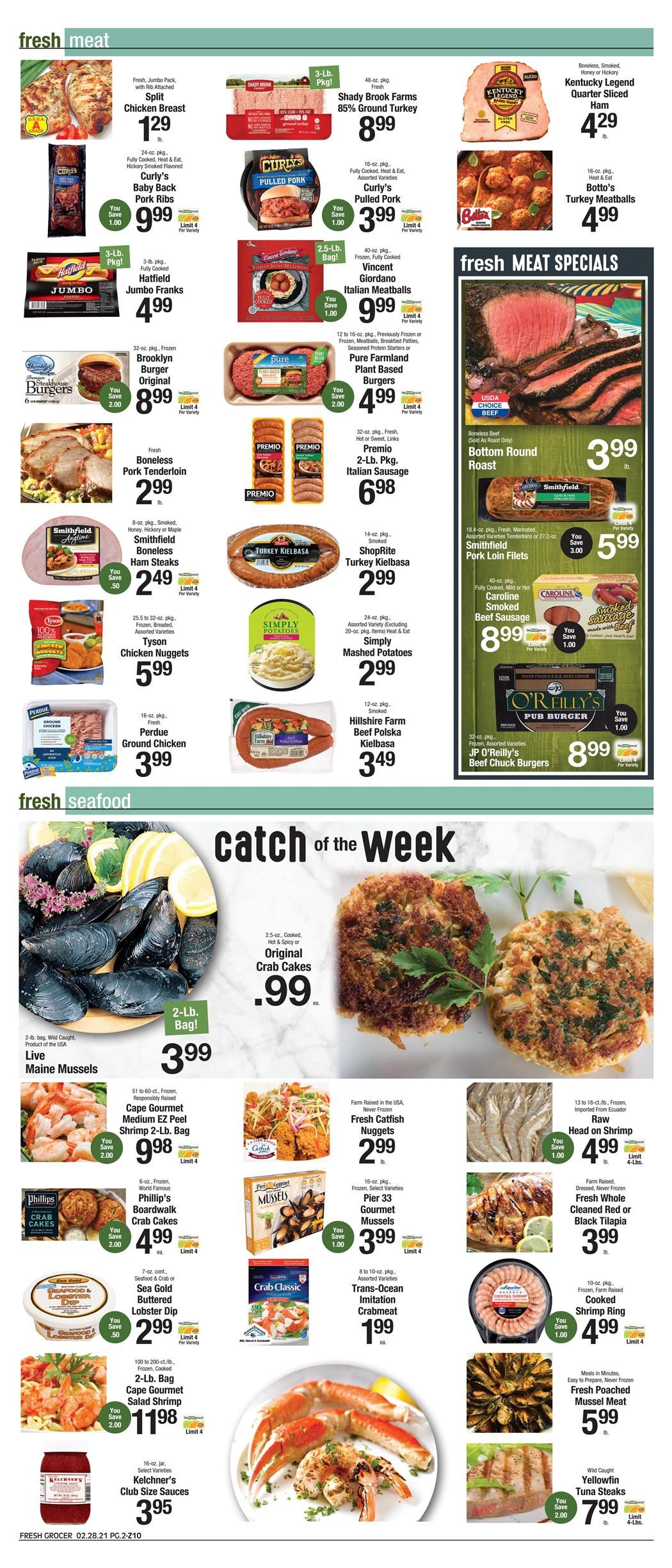 The Fresh Grocer Weekly Ad Flyer February 28 to March 6, 2021