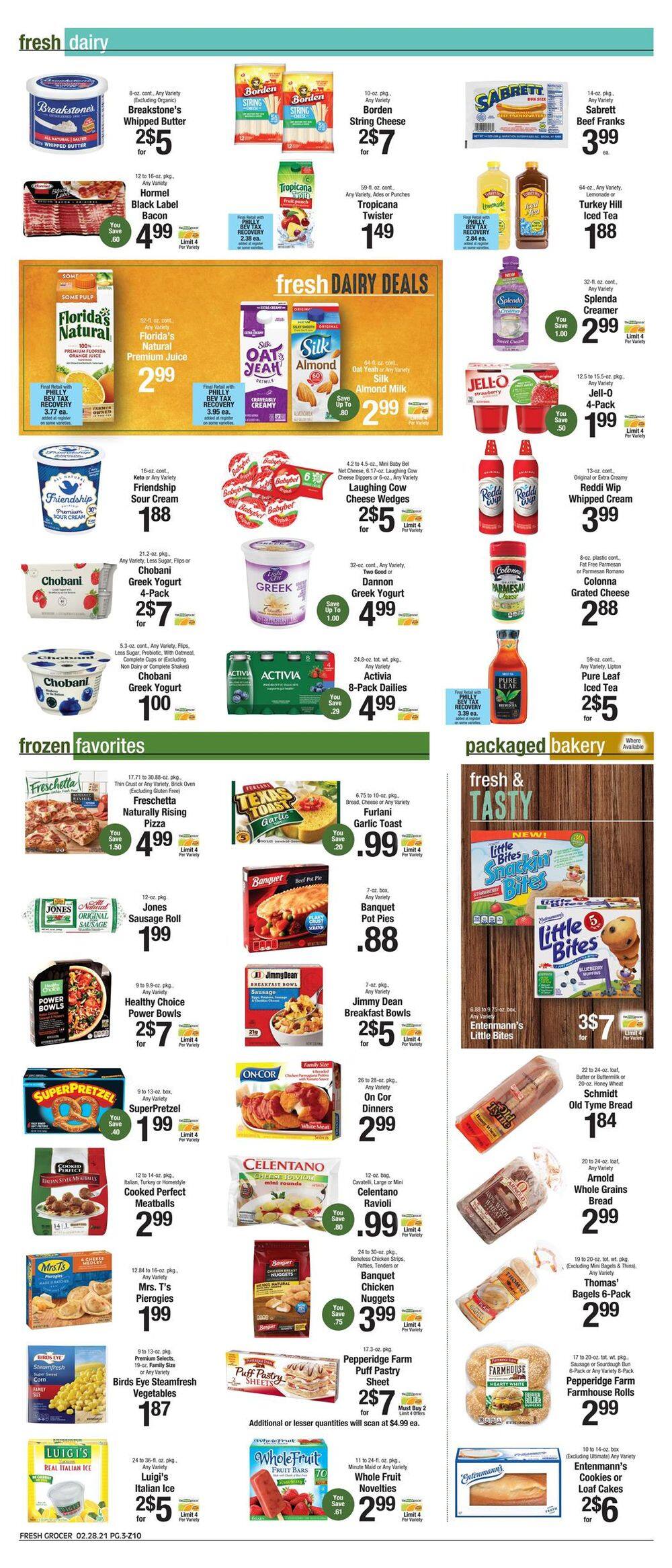 The Fresh Grocer Weekly Ad Flyer February 28 to March 6, 2021