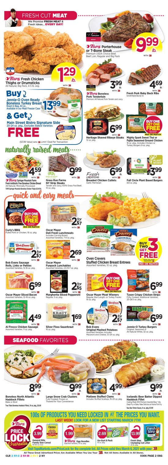 Tops Friendly Markets Weekly Ad Flyer February 28 to March 6, 2021