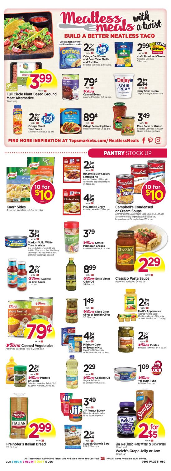 Tops Friendly Markets Weekly Ad Flyer February 28 to March 6, 2021