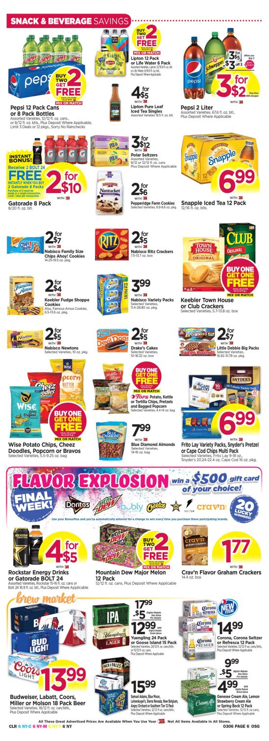Tops Friendly Markets Weekly Ad Flyer February 28 to March 6, 2021