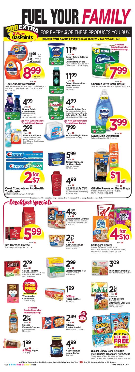 Tops Friendly Markets Weekly Ad Flyer February 28 to March 6, 2021