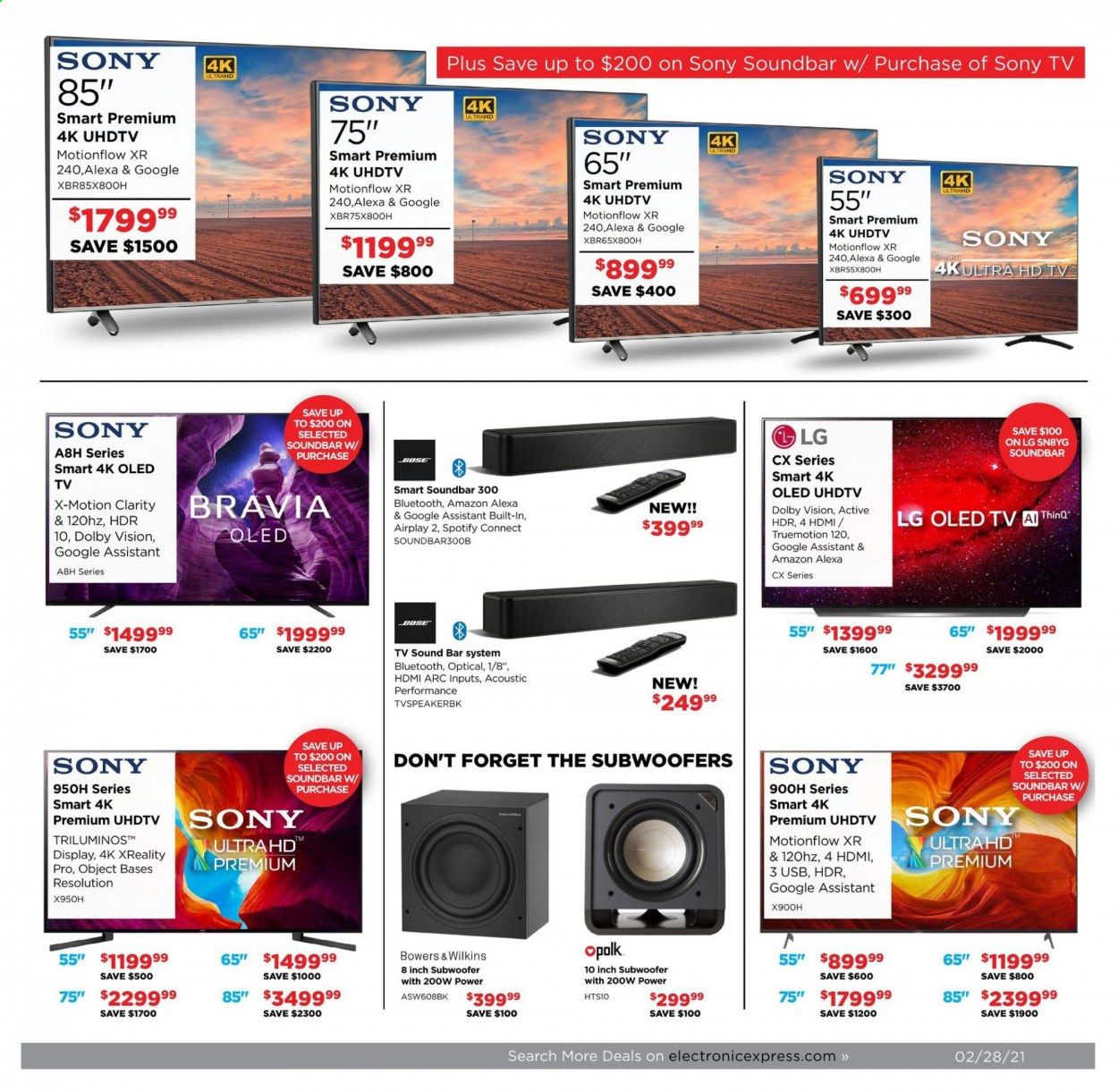 Electronic Express Weekly Ad Flyer February 28 to March 6