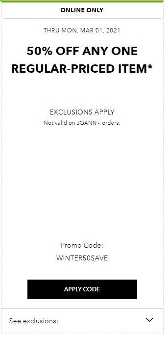 JOANN Weekly Ad Flyer February 28 to March 1