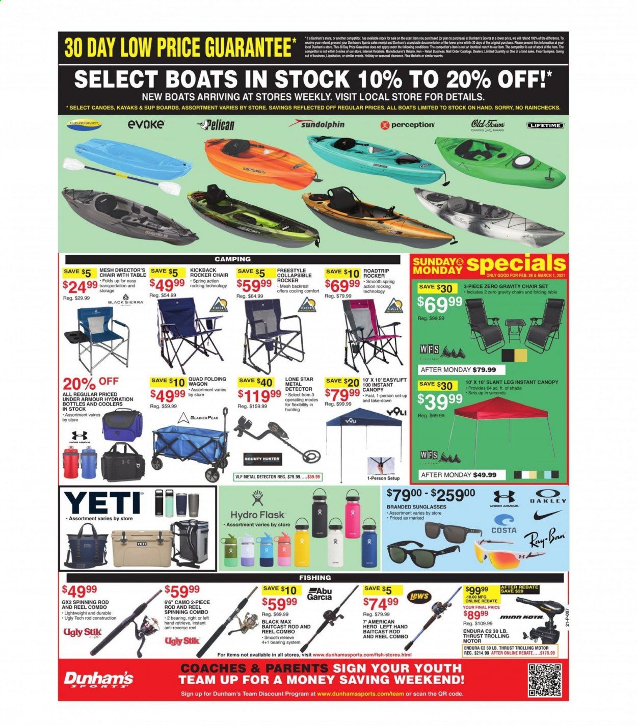 Dunham's Sports (MI, MN, SD, WI) Weekly Ad Flyer February 27 to March 4