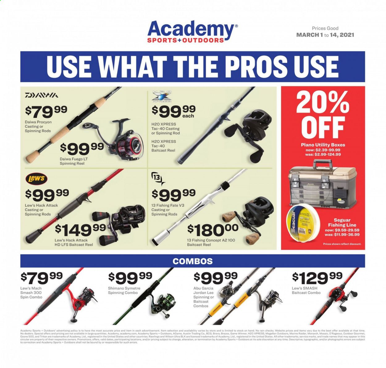 Academy Sports Weekly Ad Flyer March 1 to March 14