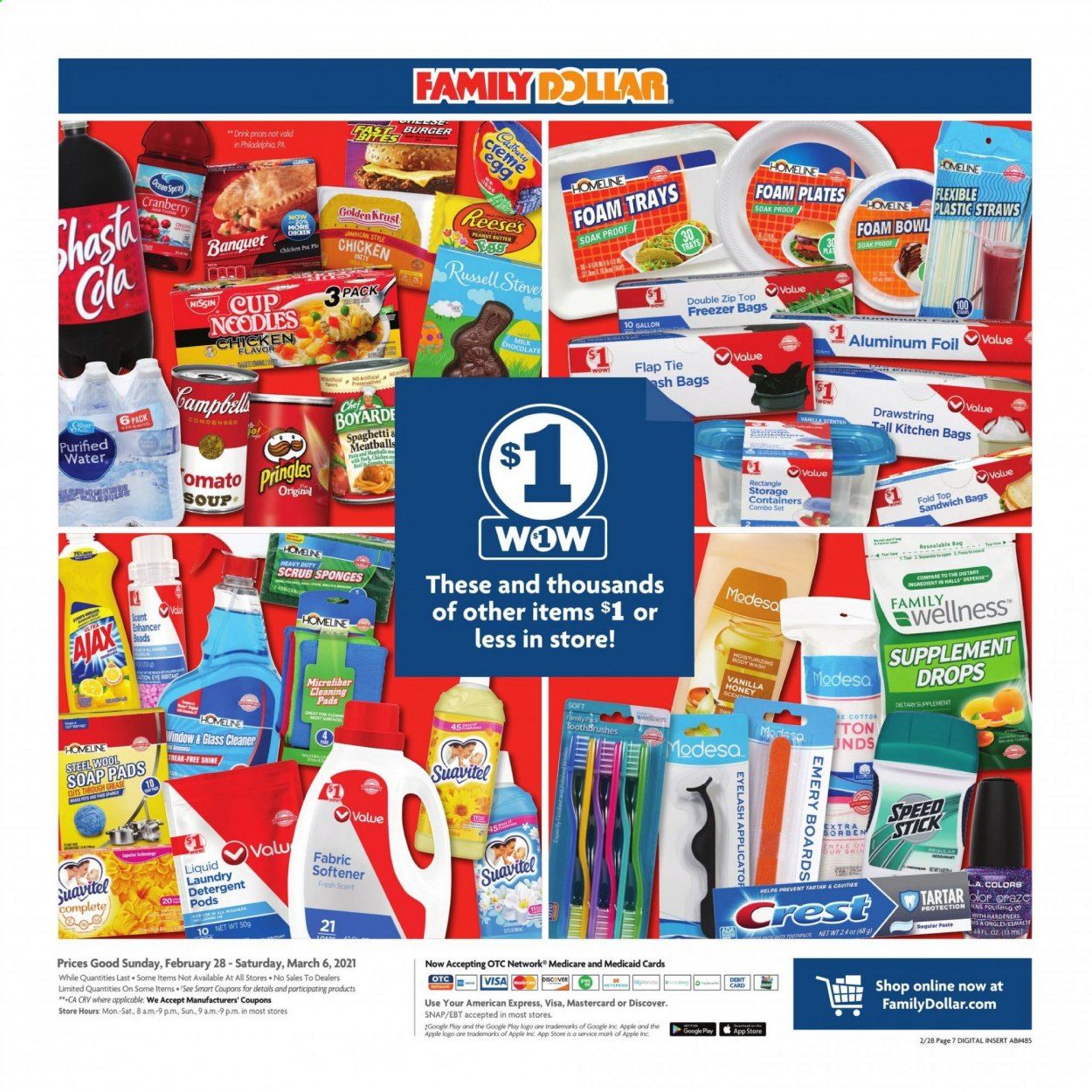Family Dollar Weekly Ad Flyer February 28 to March 6