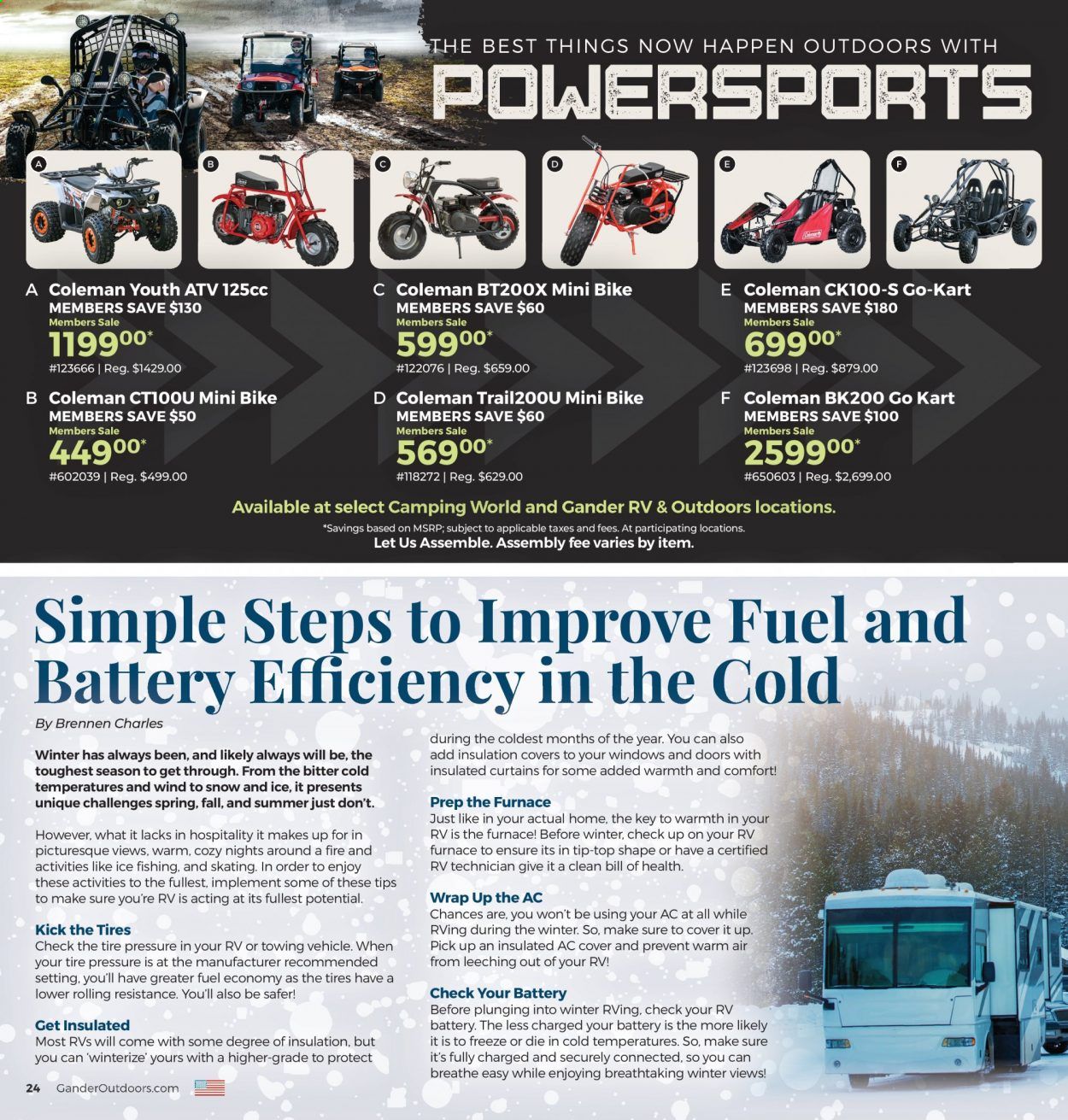 Gander RV & Outdoors Weekly Ad Flyer March 1 to March 14