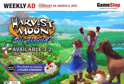 GameStop Weekly Ad Flyer February 28 to March 6