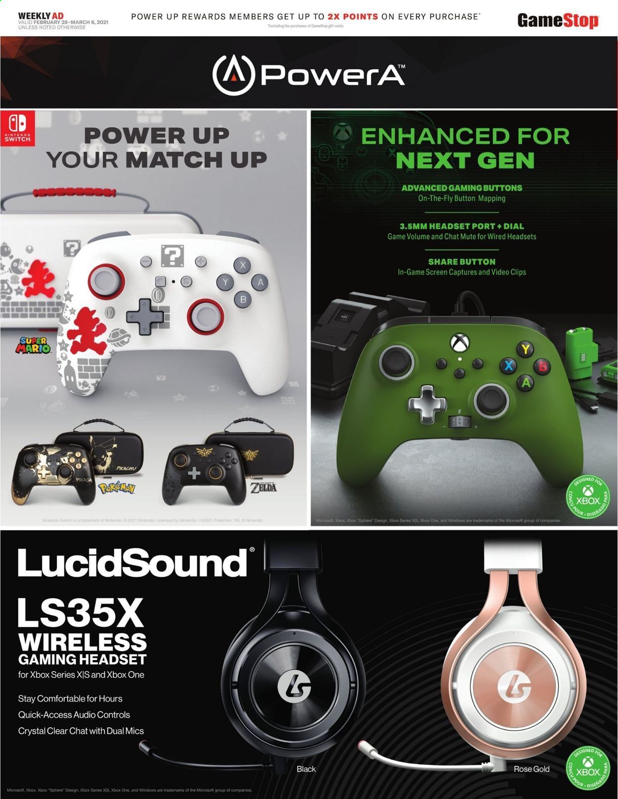 GameStop Weekly Ad Flyer February 28 to March 6