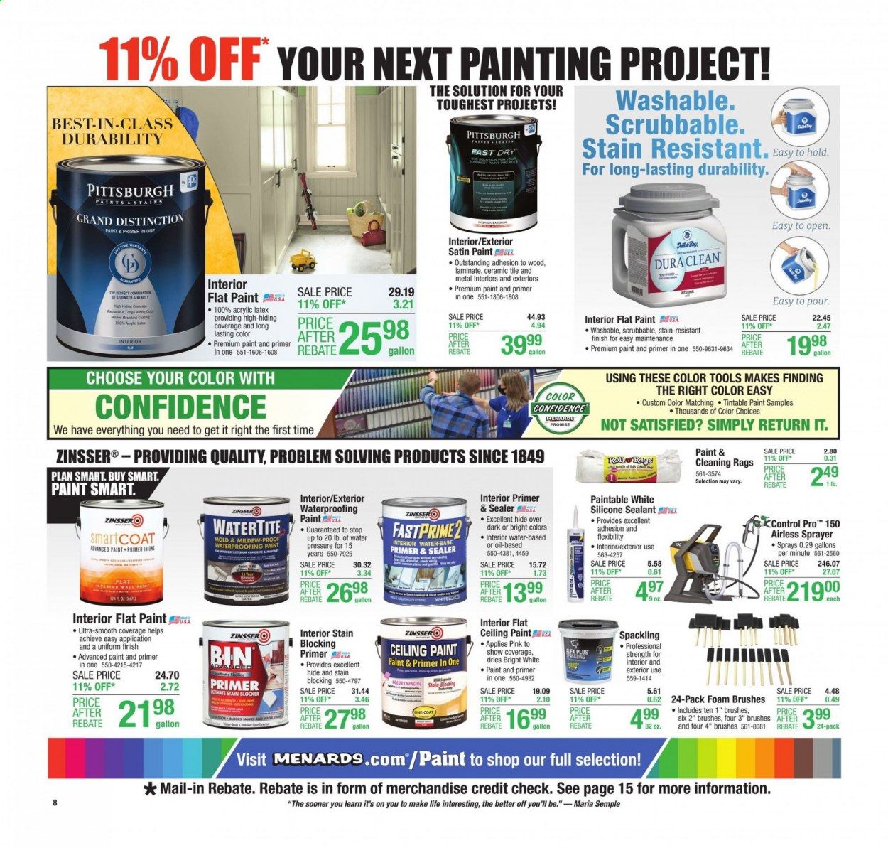 Menards Weekly Ad Flyer February 28 to March 6