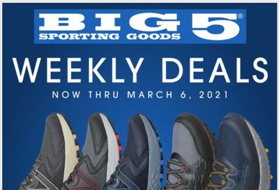 Big 5 Weekly Ad Flyer February 28 to March 6