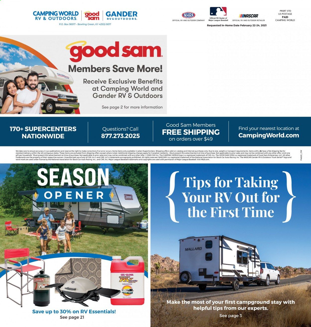 Camping World Weekly Ad Flyer March 1 to March 14