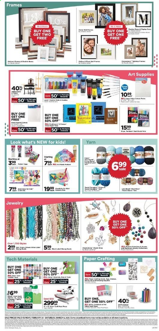 Michaels Weekly Ad Flyer February 28 to March 6