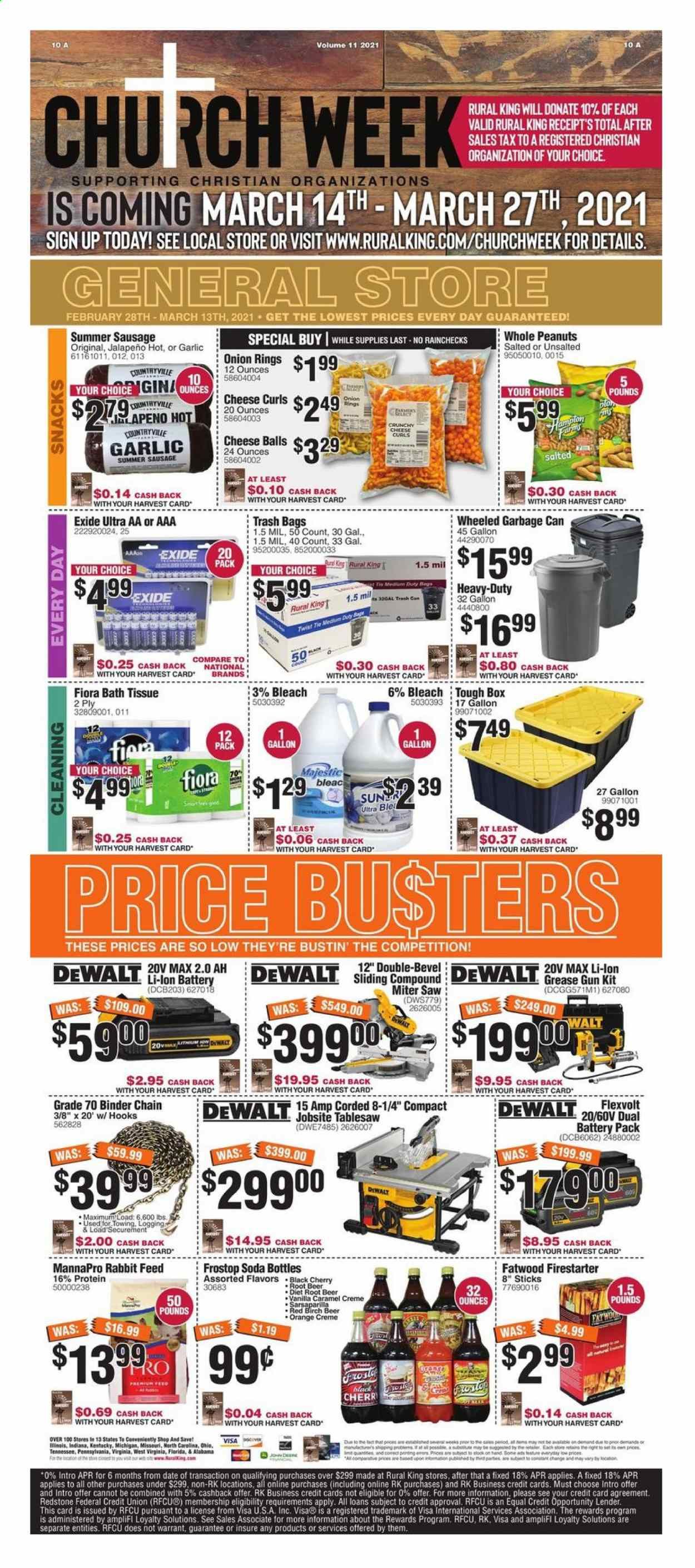 Rural King Weekly Ad Flyer February 28 to March 13