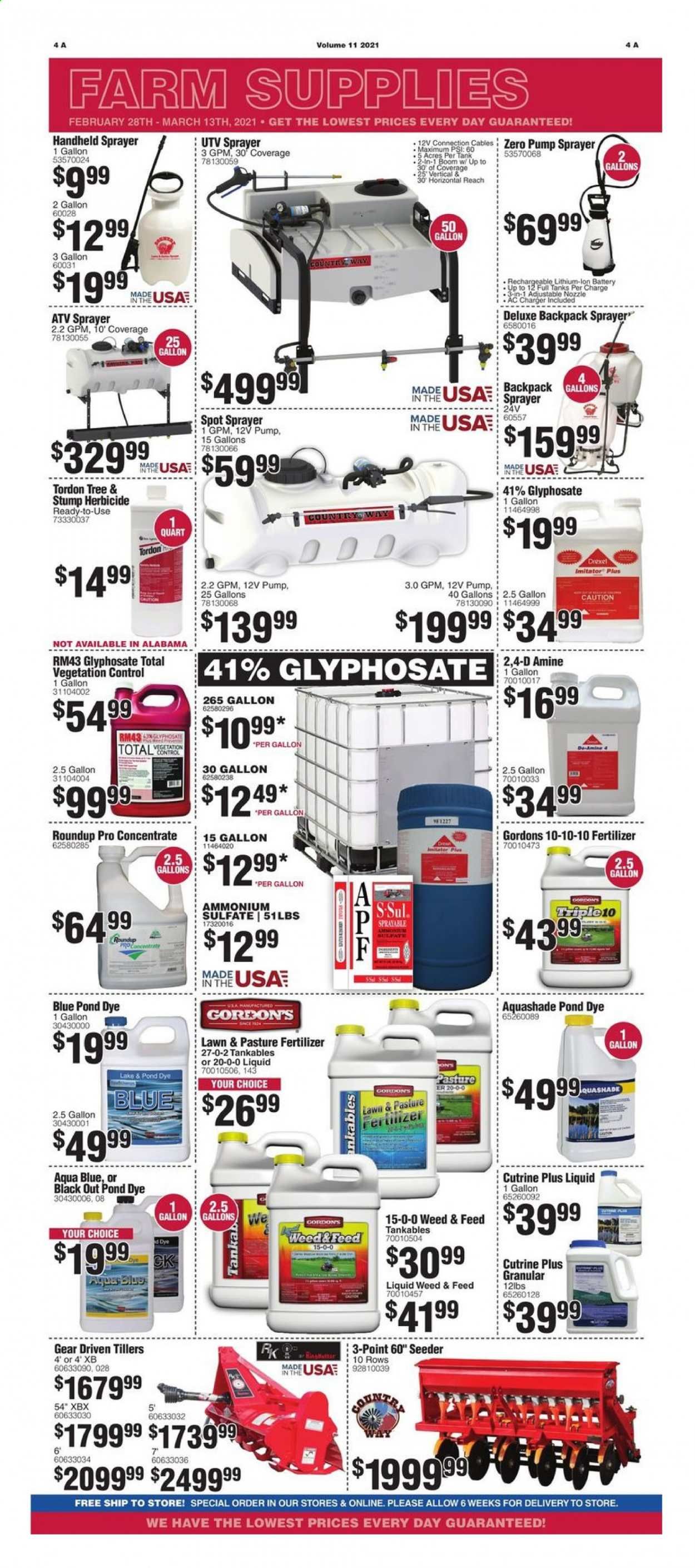 Rural King Weekly Ad Flyer February 28 to March 13