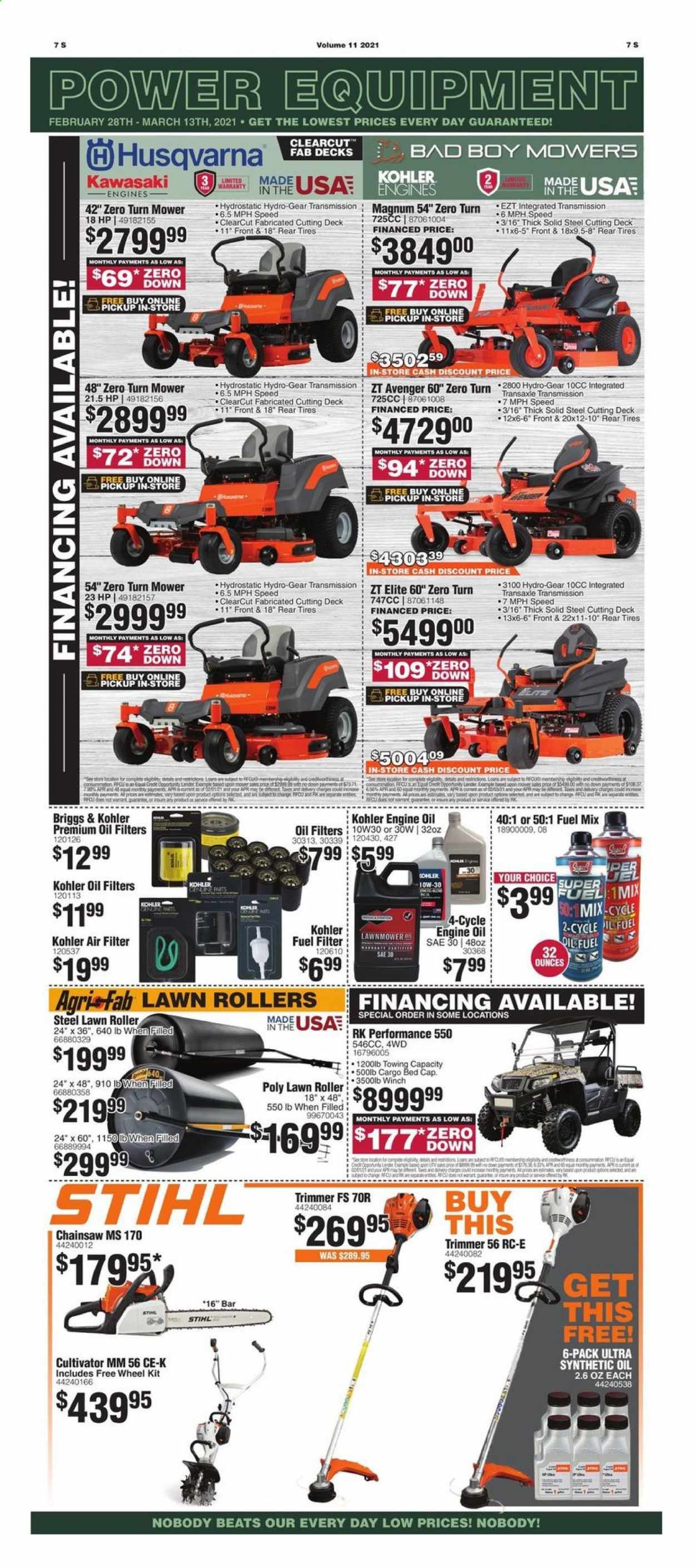 Rural King Weekly Ad Flyer February 28 to March 13