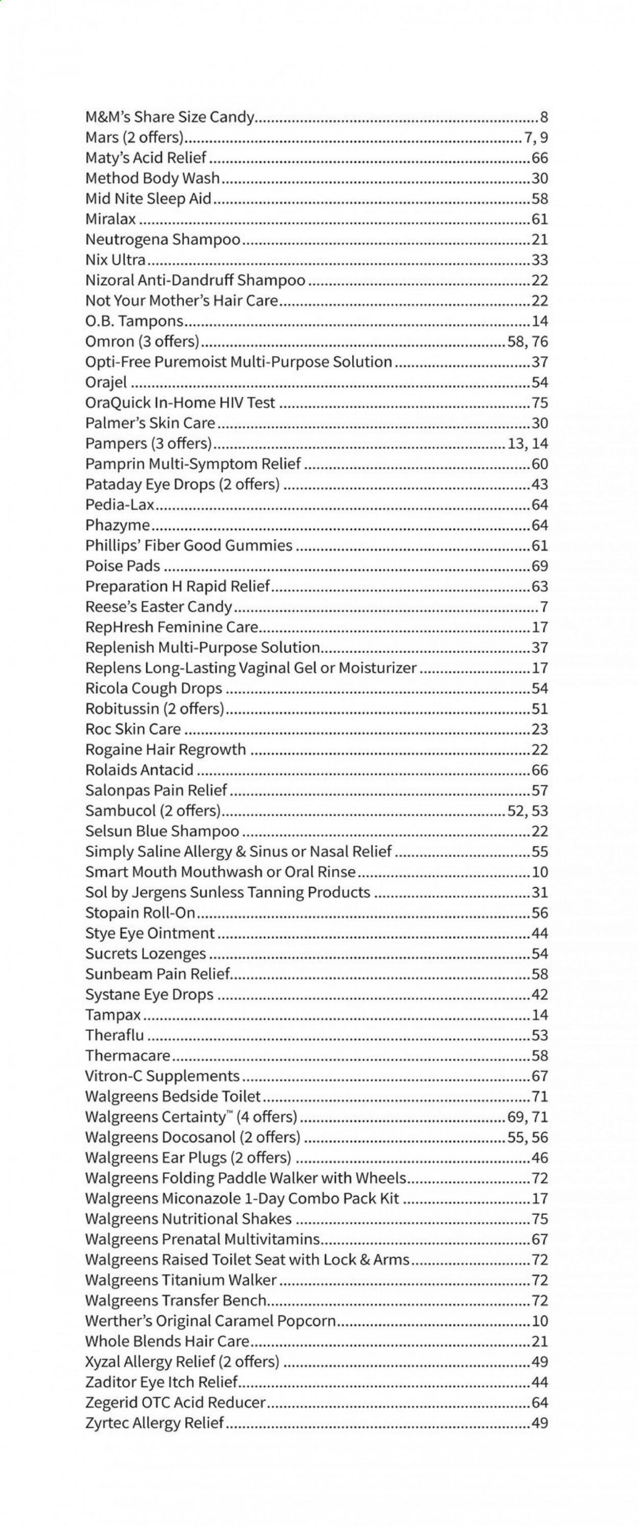 Walgreens Weekly Ad Flyer February 28 to March 27