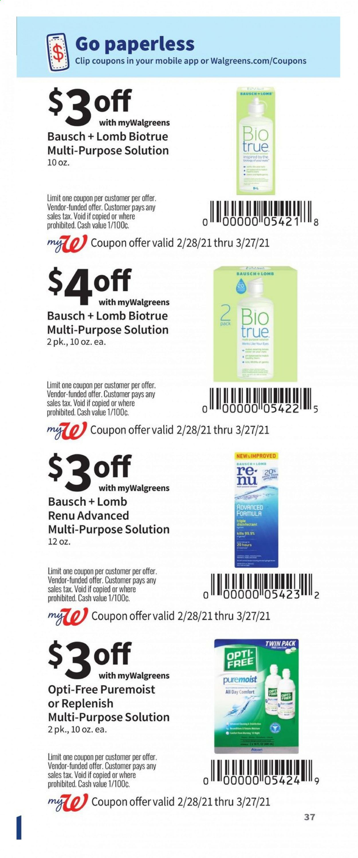 Walgreens Weekly Ad Flyer February 28 to March 27
