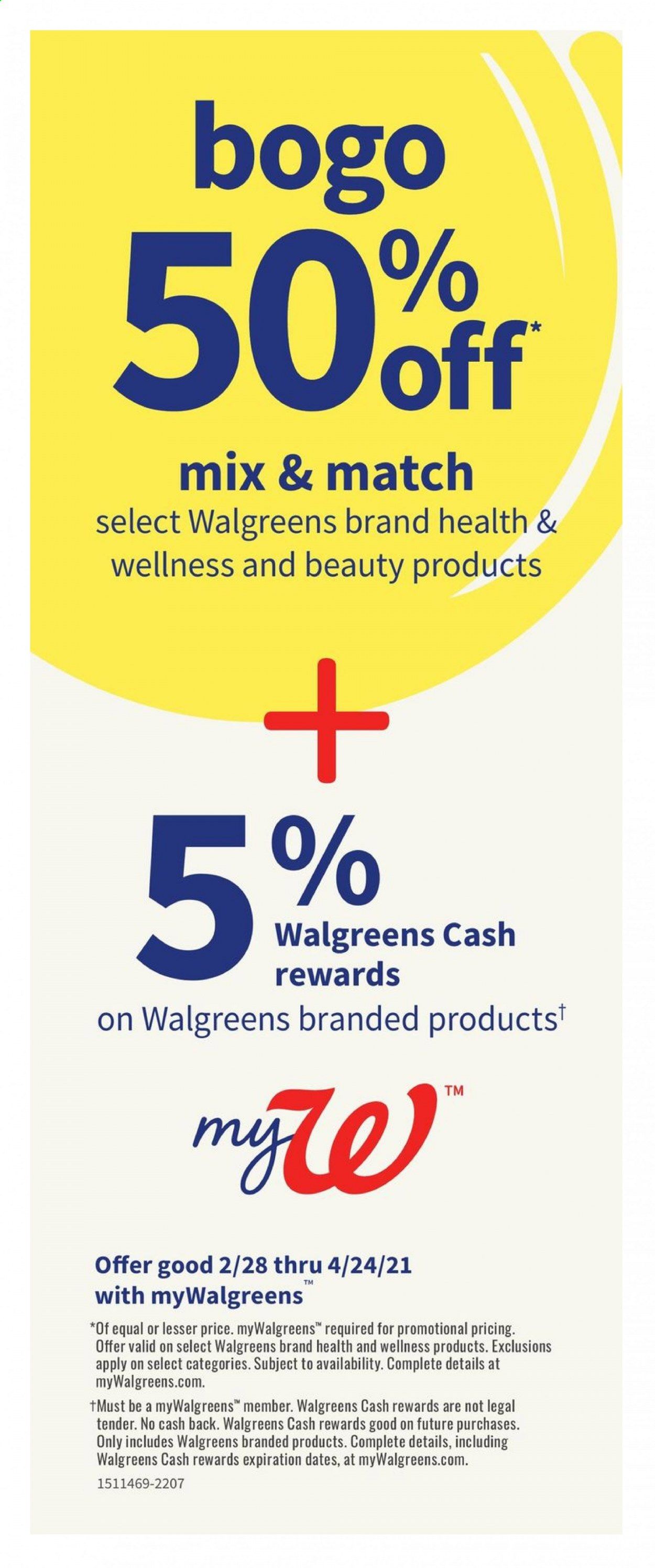 Walgreens Weekly Ad Flyer February 28 to March 27