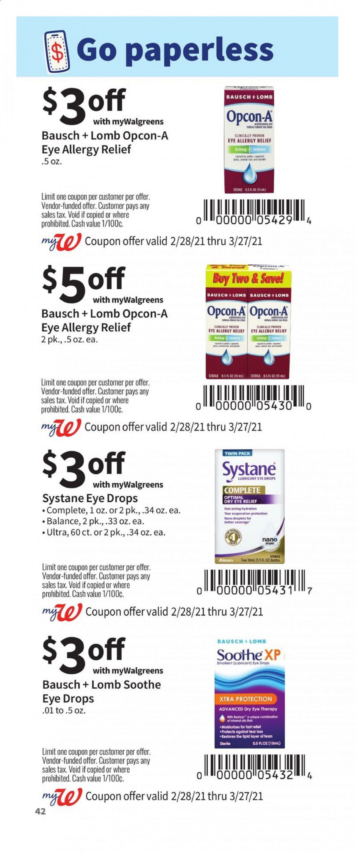 Walgreens Weekly Ad Flyer February 28 to March 27