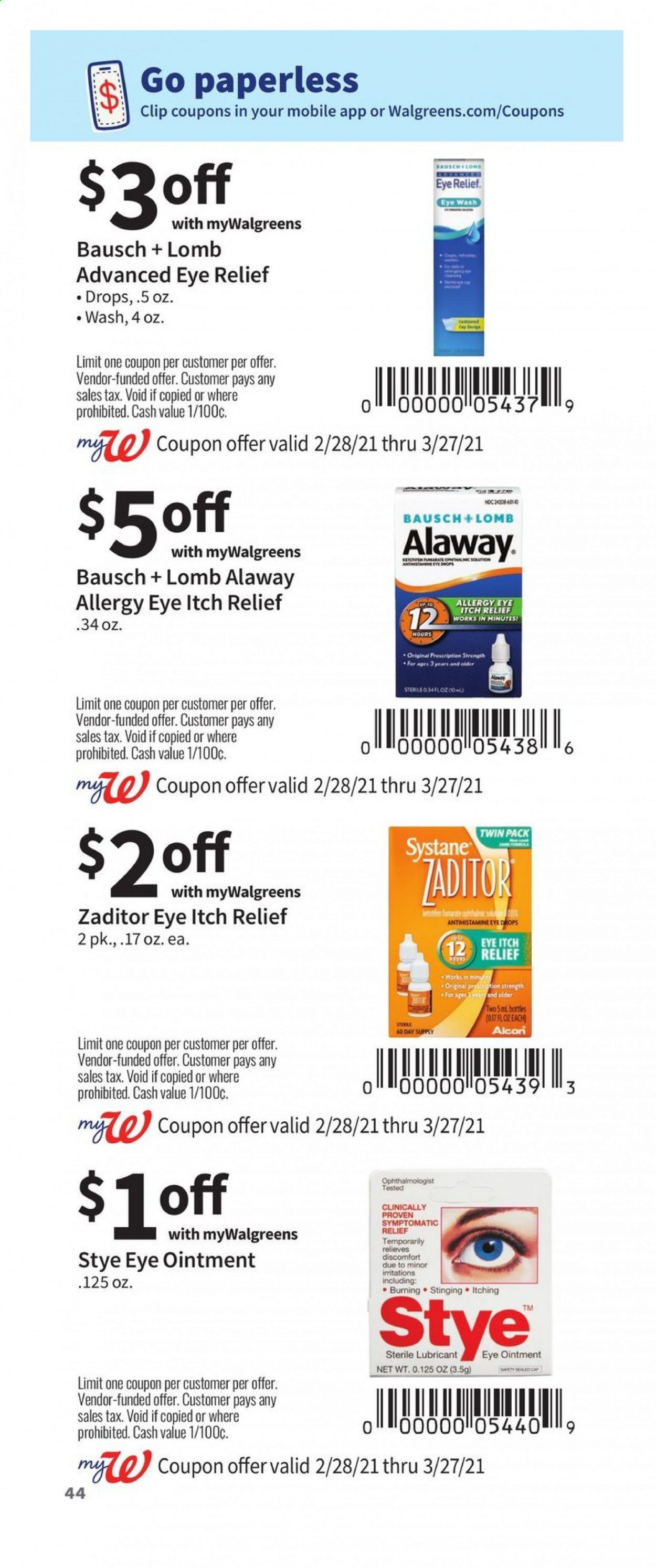 Walgreens Weekly Ad Flyer February 28 to March 27