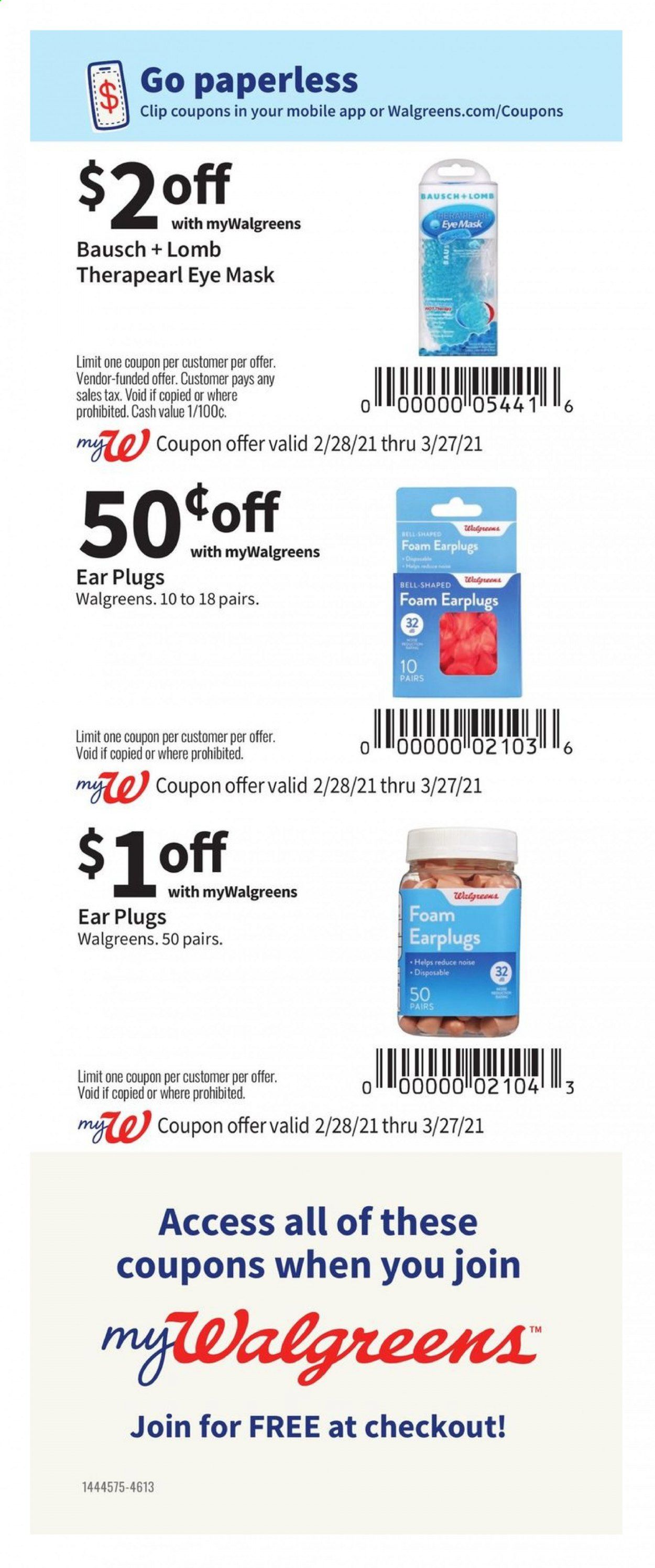 Walgreens Weekly Ad Flyer February 28 to March 27