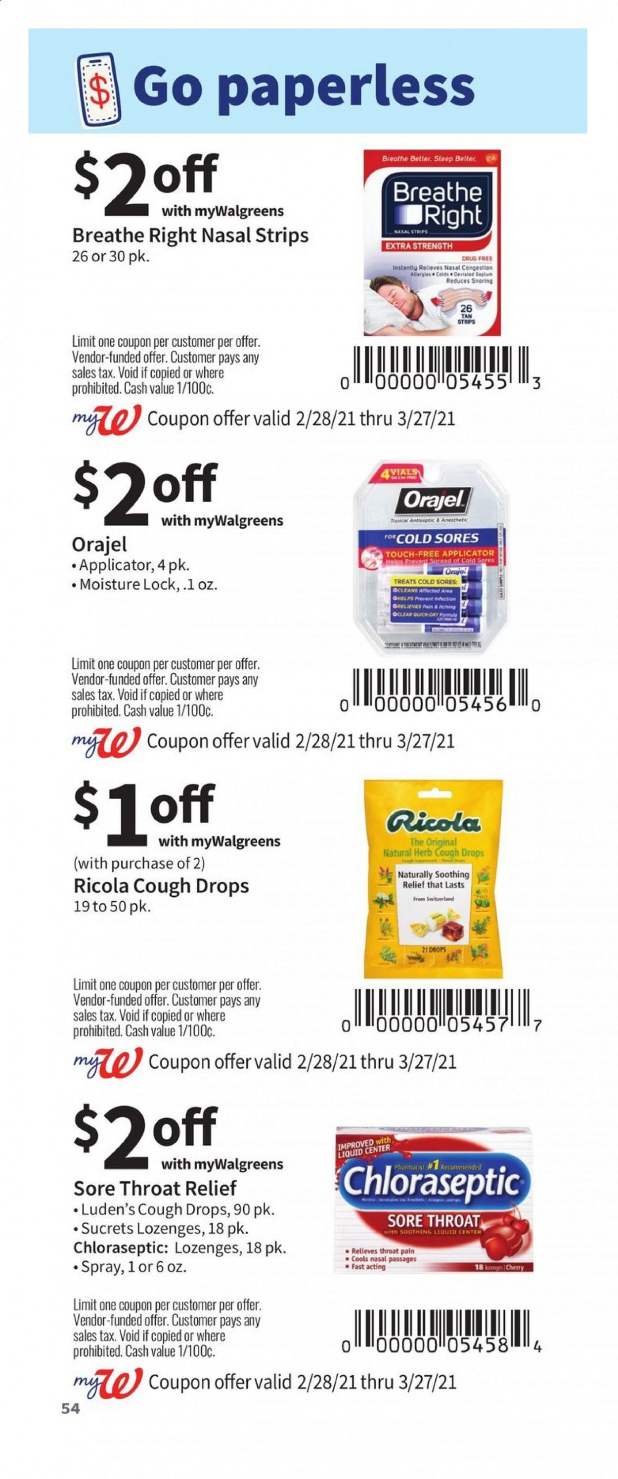 Walgreens Weekly Ad Flyer February 28 to March 27