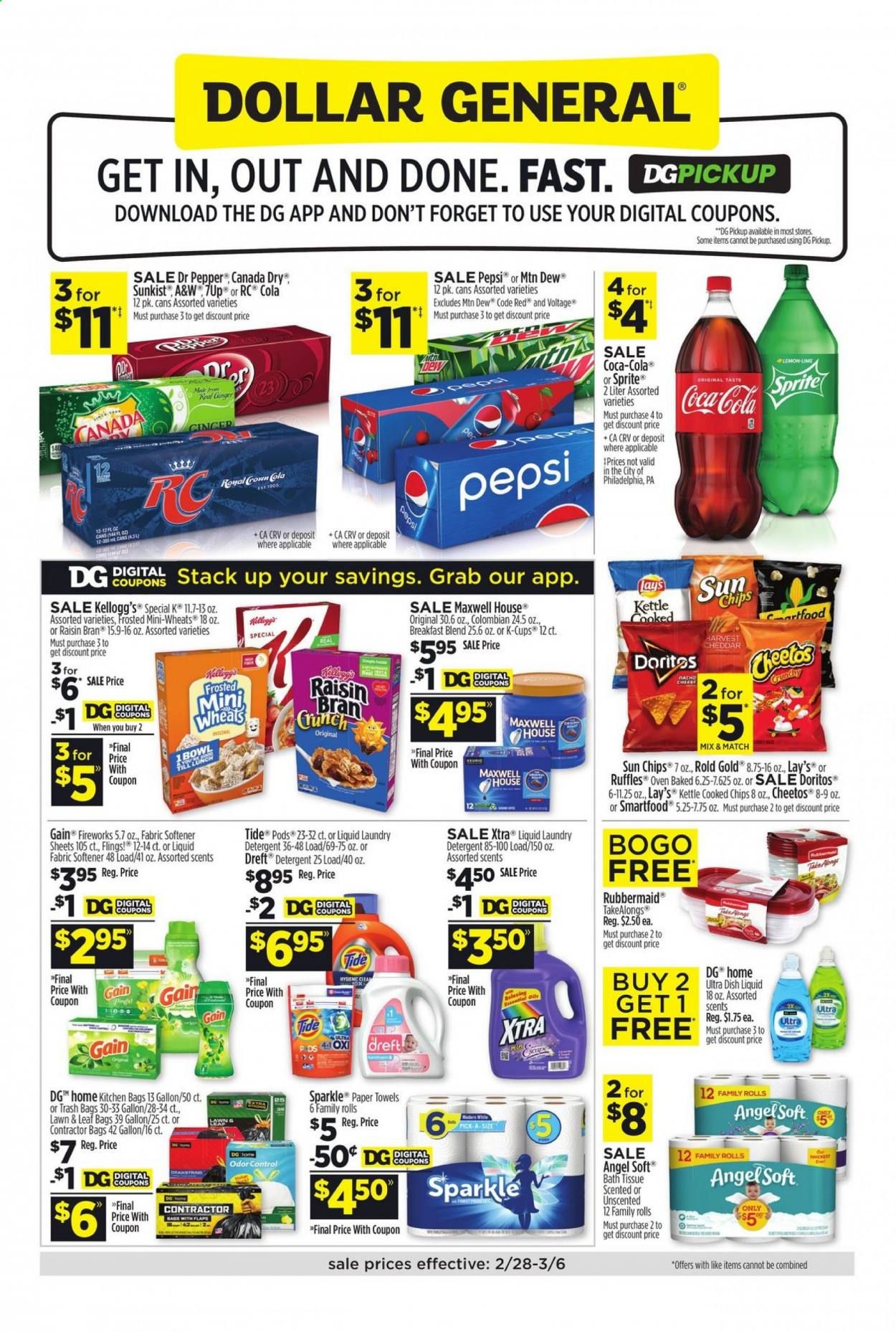 Dollar General Weekly Ad Flyer February 28 to March 6