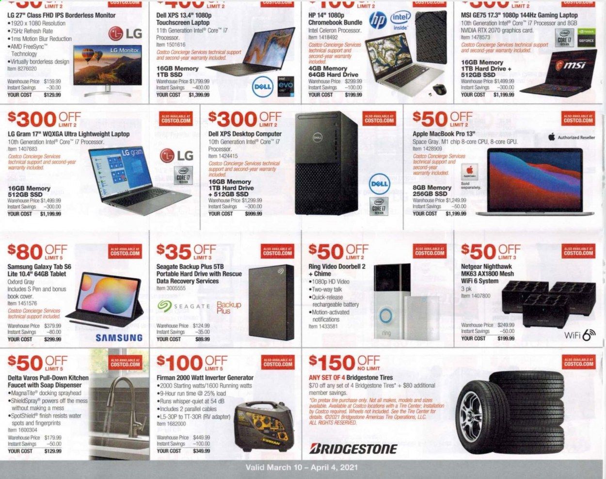 Costco Weekly Ad Flyer March 10 to April 4