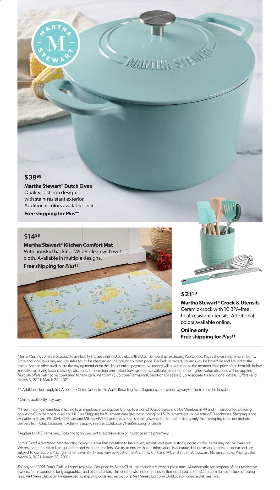 Sam's Club Weekly Ad Flyer March 3 to March 28
