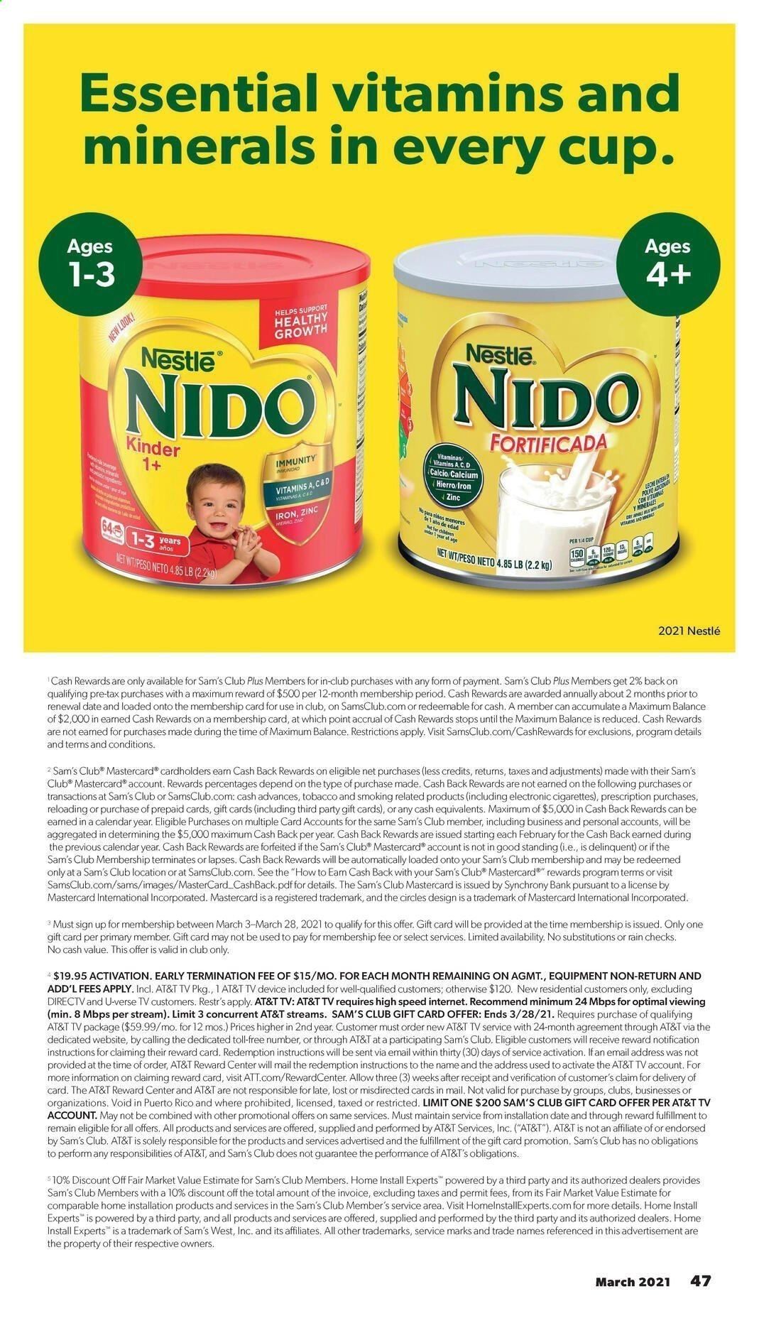 Sam's Club Weekly Ad Flyer March 3 to March 28